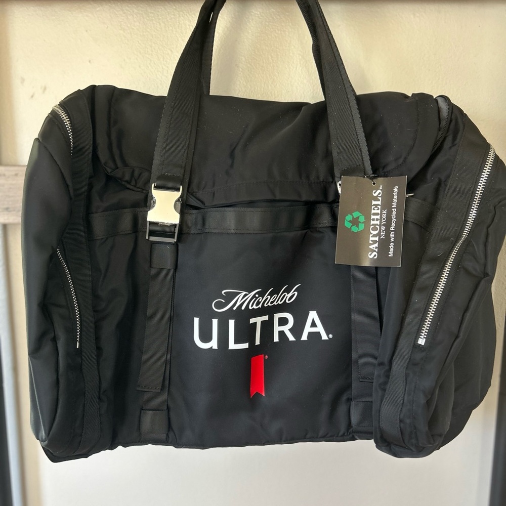 Satchels NY Michelob ULTRA promo duffle